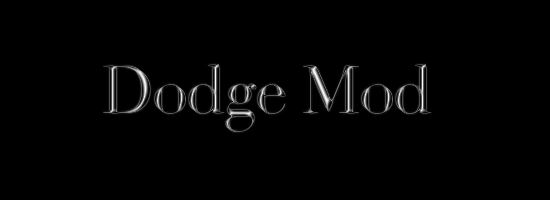 Dodge Mod v 1.22 для TES V: Skyrim