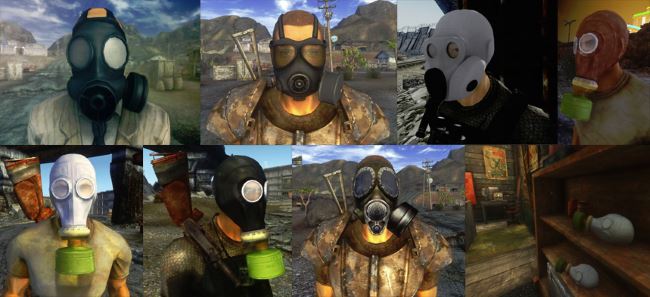 Gas Masks of the World v 2.1.5 для Fallout: New Vegas