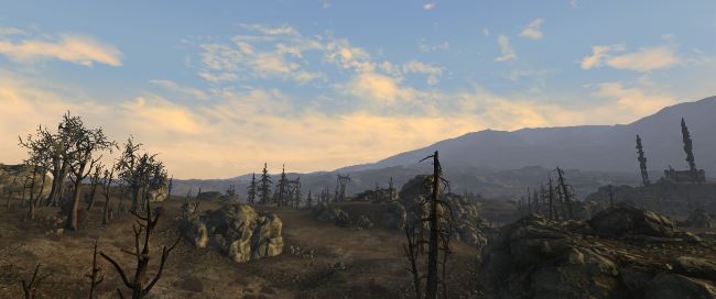 Realistic Wasteland Lighting v 1.2 для Fallout 3