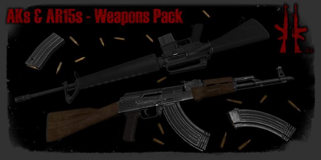 AKs and AR15s Weapons Pack v 4.0d для Fallout: New Vegas