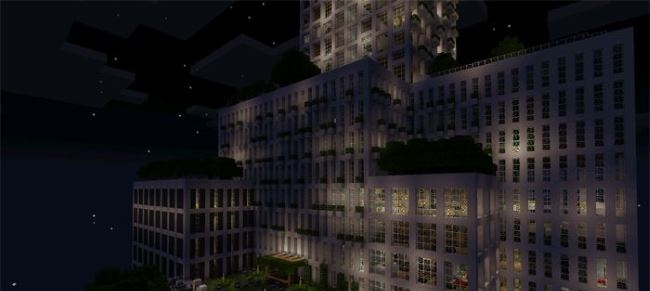 Карта Современный Отель для Minecraft PE 0.12.2/0.12.1