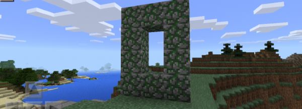 Мод на портал в подземелье для Minecraft PE 0.12.3/0.12.2