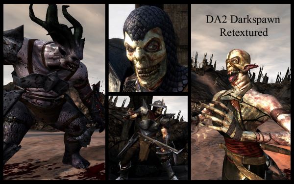 Darkspawn Retextured для Dragon Age 2