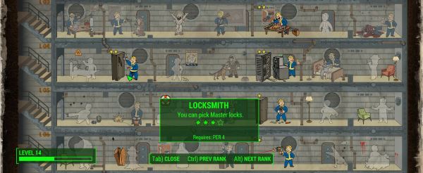 No Perk Level Requirements / Перки без требований к уровню для Fallout 4