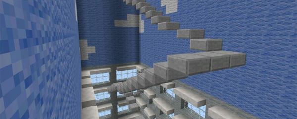 Карта Бесконечная лестница для Minecraft PE 0.13.0/0.12.3