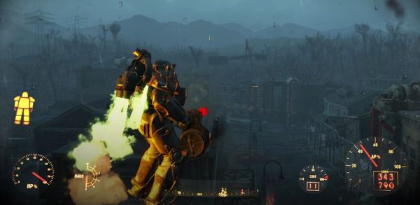 Силовая броня не потребляет заряд для Fallout 4