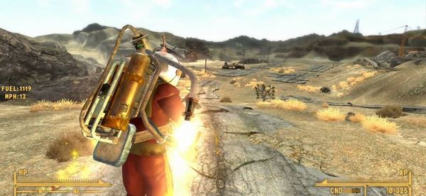 Чит на бесплатный полет на джетпаке в Fallout 4