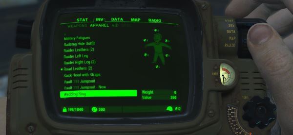 Чит на бесконечное место в инвентаре Fallout 4