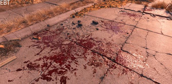 Enhanced Blood Textures v 0.02 для Fallout 4