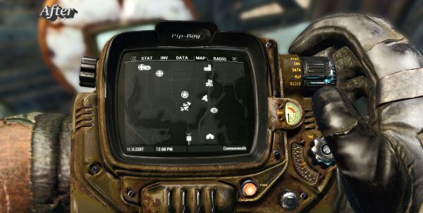 Texture Overhaul PipBoy (Pip-Boy) UHD 4K v 0.6 для Fallout 4