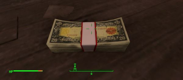 Ретекстур довоенных денег v 2 для Fallout 4