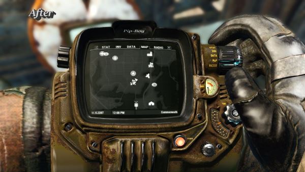 Fallout Texture Overhaul PipBoy (Pip-Boy) UHD 4K для Fallout 4