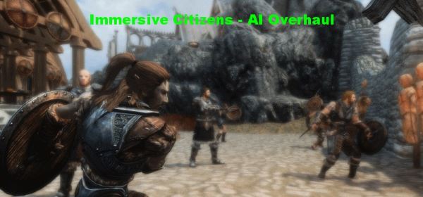 Immersive Citizens - AI Overhaul / Глубокая переработка ИИ неписей v 0.2.1 для TES V: Skyrim