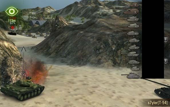 Мод Светлячок - индикация засвеченных игроком противников для World of Tanks 0.9.12
