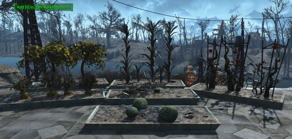 Working Food Planters / Создаваемые клумбы для еды v 1.0F для Fallout 4