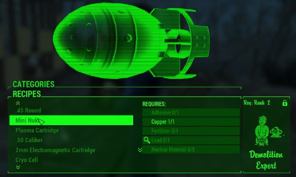 Craftable Ammunition / Создаваемая аммуниция v 1.09 для Fallout 4