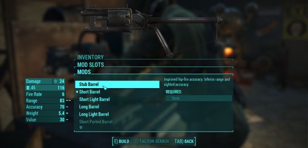 Free Weapon Downgrades / Бесплатное снятие оружейных модов для Fallout 4