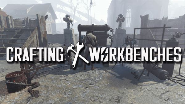 Crafting Workbenches - Items craftable where they should v 0.2 для Fallout 4