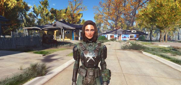 Текстуры для замены цвета в женской броне Fallout 4