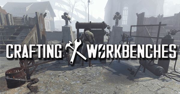 Crafting Workbenches - Items craftable where they should v 0.5 для Fallout 4