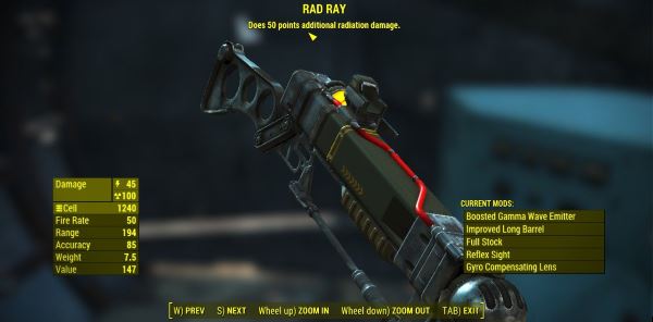 Переделанная снайперская винтовка Fallout 4