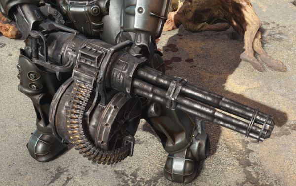 Ретекстур минигана для Fallout 4