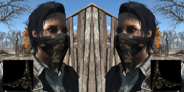 HD лицевые платки v 2.0 для Fallout 4