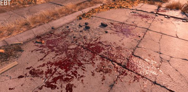 Enhanced Blood Textures v 0.1 для Fallout 4