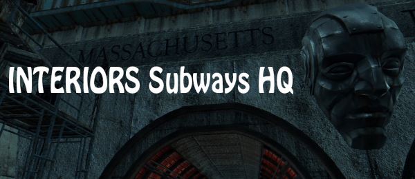 INTERIORS Subways HQ / Ретекстур метро HD для Fallout 4