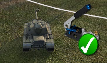 Отключить ручник для ПТ-САУ в снайперском режиме для World of Tanks 0.9.16