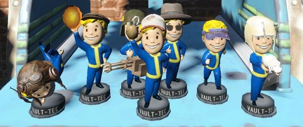 Bobblehats FO4 Edition / Головные уборы на Пупсах для Fallout 4
