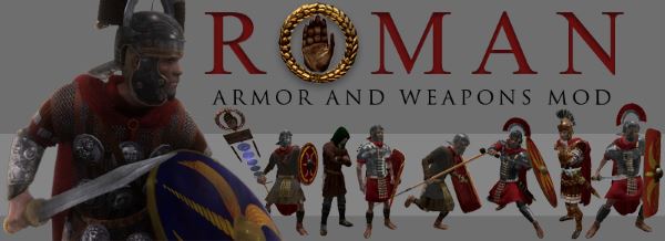 Римские имперские оружие и броня v 1.9.9 для TES V: Skyrim