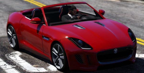 Jaguar F-Type 2014 для GTA 5
