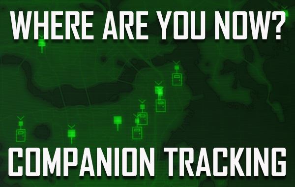 Where Are You Now - Companion Tracking / Отслеживание спутников v 1.1 для Fallout 4