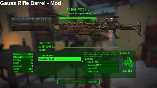 Better Weapon Mod Descriptions / Улучшенное описание оружейных модов v 1.2c для Fallout 4
