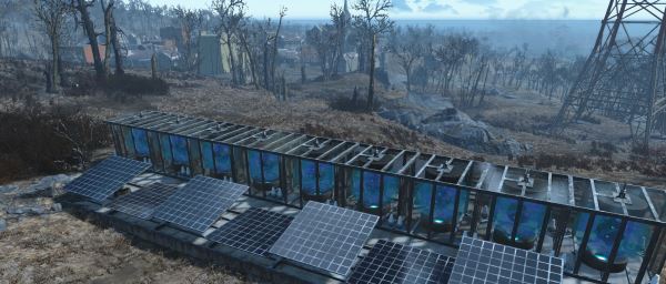 Craftable Solar Panels and Fusion Reactors v 1.1 для Fallout 4