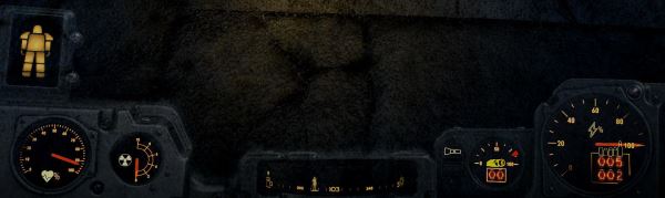 Иконки HUD силовой брони вместо буквенных обозначений для Fallout 4