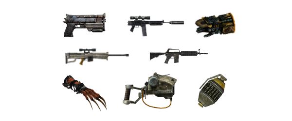 Цветные Иконки для Оружия для Fallout: New Vegas