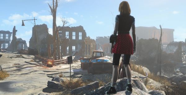 Короткие платья и юбки для Fallout 4
