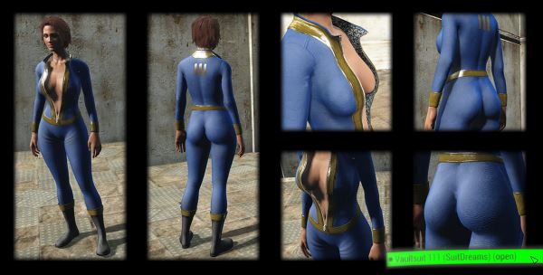 SuitDreams - Sexy Female Clothes pack CBBE для Fallout 4