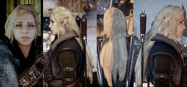 Illias Long Hair for All для Dragon Age: Inquisition