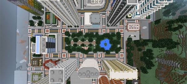 Soutade City - карта для Minecraft PE 0.14.0/0.13.1