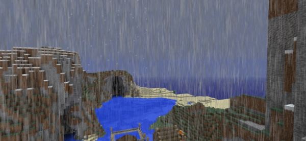 Realistic Rain для Майнкрафт 1.8.9