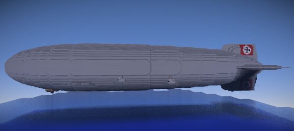 Hindenburg DLZ-129 для Майнкрафт 1.8.9