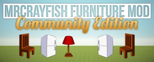 MrCrayfish's Furniture The Community Edition для Майнкрафт 1.8.9