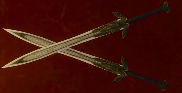 Lightbringer dual wielding sword для TES IV: Oblivion