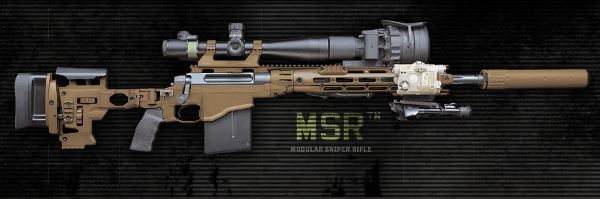 Модульная снайперская винтовка MSR v 3.0 для Fallout 4