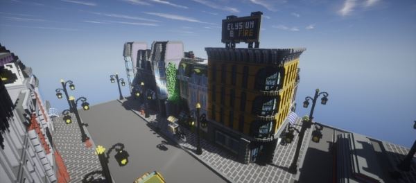 Lego City для Майнкрафт 1.8.9
