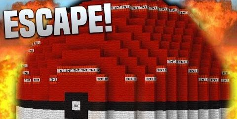 TNT Escape для Minecraft 1.8.9