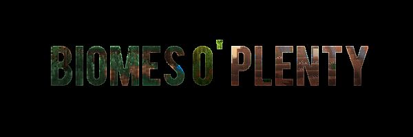 Biomes O’ Plenty для Minecraft 1.8.9